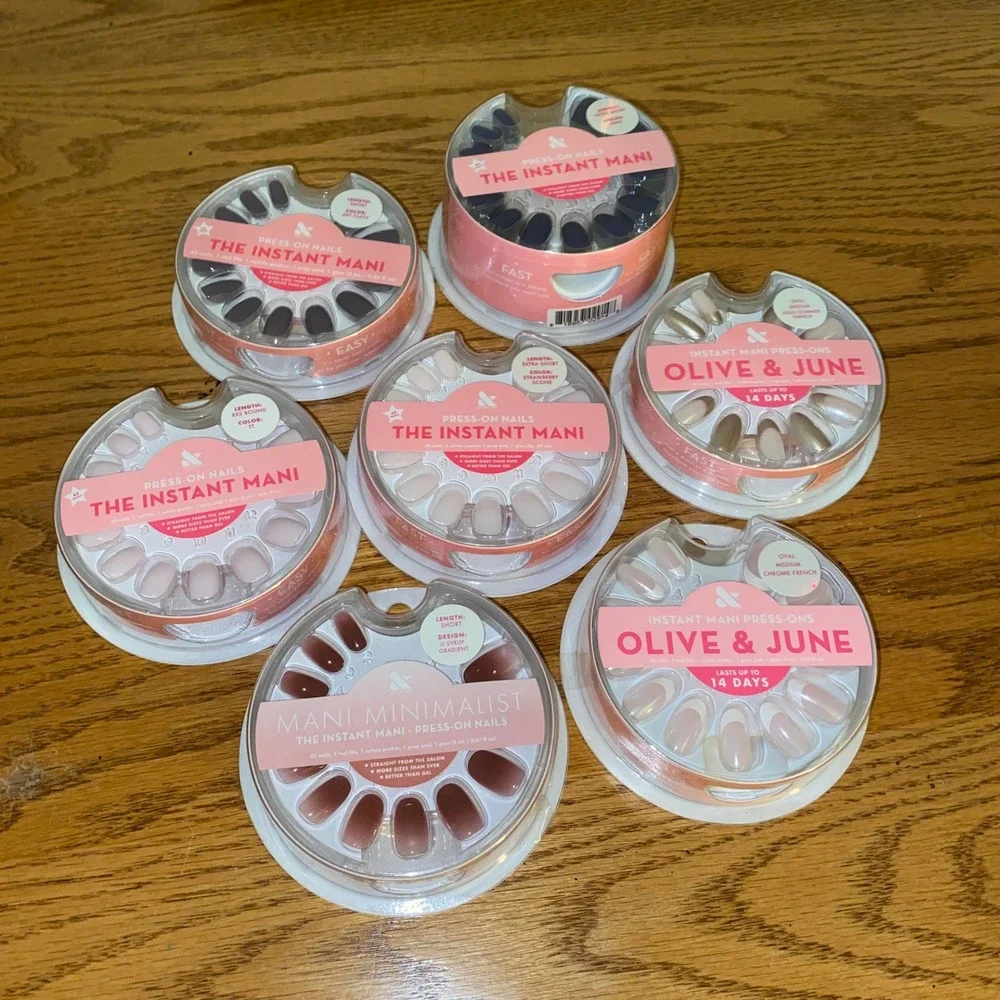 Olive & June Glue On Nail Bundle